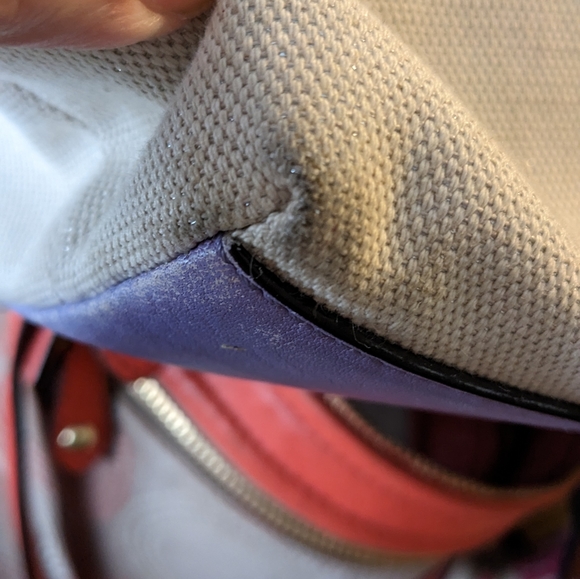 Coach Canvas and Leather Tote - Picture 10 of 12